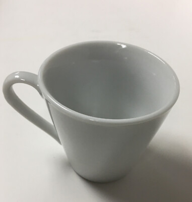  12 Pcs White Ceramics Turkish/Arabic Coffee/Expresso Cups & Saucers Set