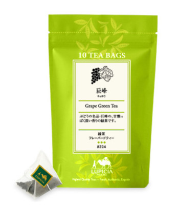 LUPICIA TBP8224 Grape Green Tea Pack of 10 tea bags Tea Leaf NEW