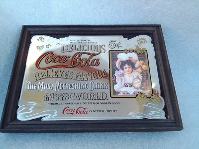 Vintage Coca Cola The Most Refreshing Drink in the World Mirror