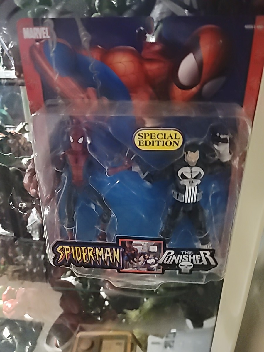 Spider-man Classic Clashes Spider-man Vs Punisher toy biz