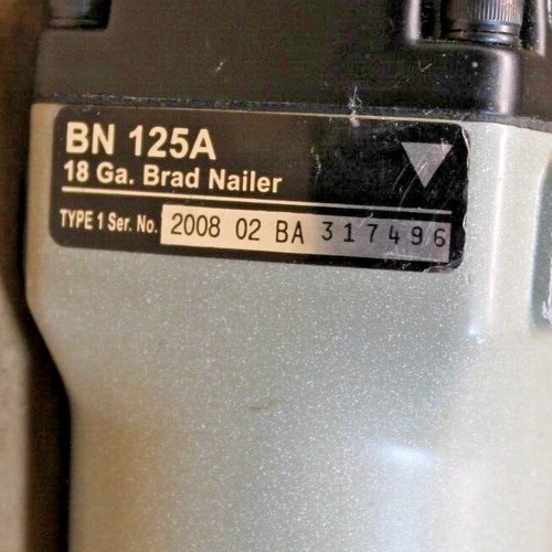 Porter Cable BN125A 18 Gauge Brad Nailer - Tested - Picture 6 of 12