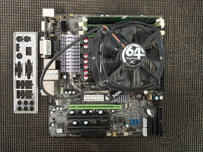 XFX Geforce 8200 AMD Skt 940 DDR2 Motherboard Cpu/HS/8gb Ram