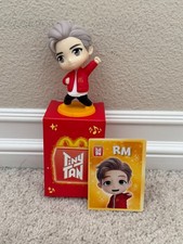 McDonald s 2025 Tiny Tan/BTS RM Happy Meal Figure Encore Edition w/Card
