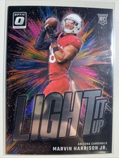 2024 Panini Donruss Optic Light It Up Marvin Harrison Jr. Rookie Cardinals #4