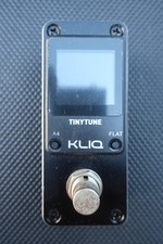 KLIQ TinyTune Tuner Pedal Mini Chromatic, Pitch Calibration, Flat Tuning Used