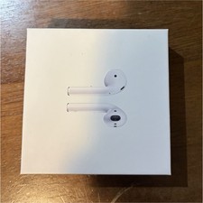 Apple AirPods Wireless Bluetooth Earbuds with Charging Case, Built-In Mic, White