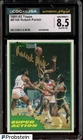 Robert Parish HOF Signed 1981-82 Topps Basketball #E108 CGC 8.5 w/ AUTO 10