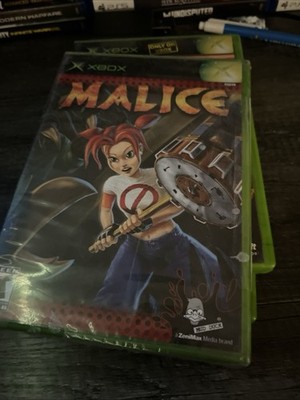 Malice Microsoft Xbox 2004 Video Game Factory Sealed Brand New