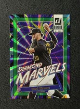 🔥Paul Skenes 2026 Donruss Baseball Unleashed Green Laser L Pirates #14🔥