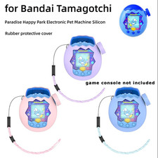 Scratch Resistant Dustproof Shell Silicone Case Lanyard for Bandai Tamagotchi On