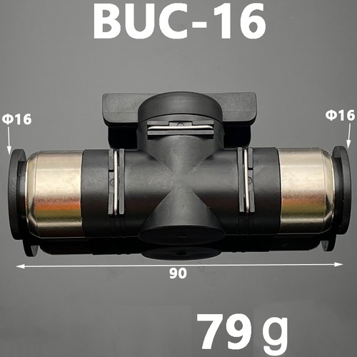 Druckluft Steuerverbinder Luftschlauch Schalter Schlauch Schlauch Inline Steckverbinder - Bild 12 von 69