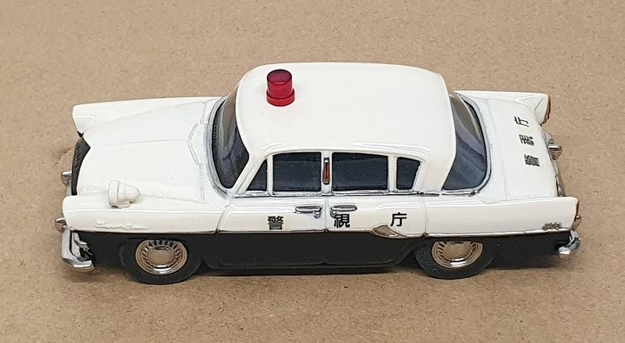 Kawabatakikaku escala 1/43 J-43 - Toyota Toyopet Crown Police Japón - blanco/negro Foto 4 de 4