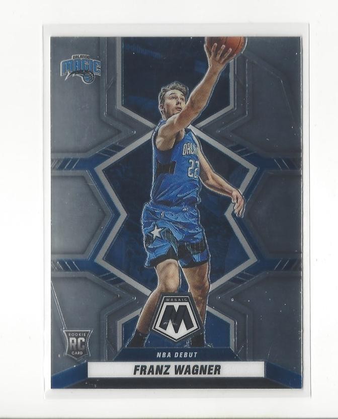 2021-22 Panini Mosaic #267 Franz Wagner (Debut) RC Rookie Magic