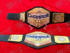 New United States Championship Wrestling Title Belt 6MM Thickness Brass Plates