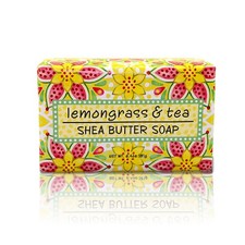 Greenwich Bay Trading 6.4oz Lemongrass  Tea Wrapped Soap, Garden Collection