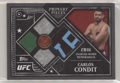 2016 Topps Museum Collection Copper /25 Carlos Condit #PPQ-CC j2g