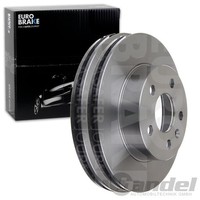 2X Eurobrake Bremsscheiben 276Mm BelÜFtet Vorne Passend FÜR MERCEDES-BENZ