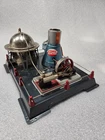 Vintage 50s Marx ( Line Mar )   ATOMIC REACTOR   Tin Toy with a Steam Engine