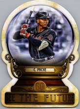 2022 Topps Gypsy Queen #CG-20 Cristian Pache Crystal Gazing Die Cut Braves