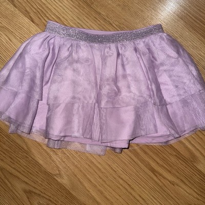 Cat & Jack Toddler Girls Tulle Tutu Skirt Lavender Elastic Waist 2T *NWT* 231