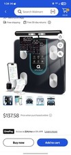 GE Smart Scale for Body Weight: 8-Electrode Digital. 27 Measurements.