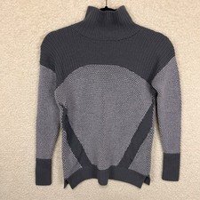 Lululemon Warm And Restore Sweater Women  s Gray Merino Wool Pullover