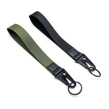 2 Wrist Lanyards for Keys, Short Hand Wristlet Key Straps 9 inches, Green