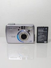 Pentax Optio 330RS 3.2MP Digital Camera Tested Working 