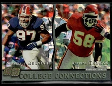 L47,693 - 1993 Pro Set College Connections #CC6 D.Thomas/C.Bennett
