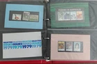 AUSTRALIAN PRESENTATION PACKS 1977-1982 & FDC 1955-1979 IN ALBUM - JOB LOT OF 49