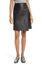 Authentic WOMENS Rag and Bone Lloyd Leather Skirt, Size 0