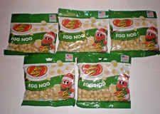 JELLY BELLY EGG NOG JELLY BEANS 5 Bags BBD 8/23/2025