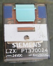 Siemens LZXPT370024 Socket Relay 24VDC 10A