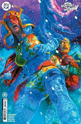 DC vs Vampires Comic 6 World War V First Print Cover B Mark Spears Variant 2025