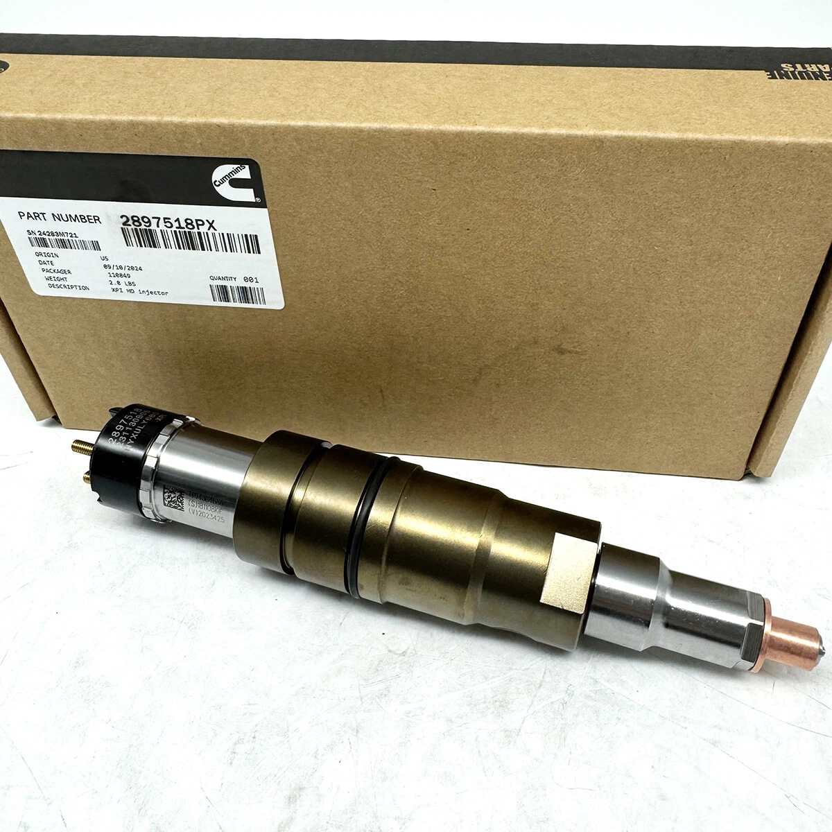 2897518PX Diesel Fuel Injector for Cummins ISX ISX12 QSX12