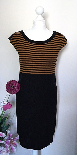 Robe Pull D'hiver Promod - Taille 38/40 Marron - Occasion En Très Bon état - Style Confort