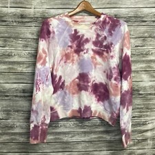 Spiritual Gangster Sweatshirt Womens Medium Multicolor Tie Dye Oversized Boho