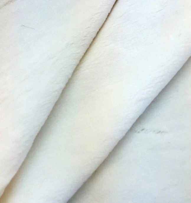 OFF WHITE Lussuoso peluche avorio pelliccia sintetica bianco