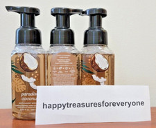 Bath Body Works Paradise Coconut Gentle Foaming Hand Soap Coconut Label