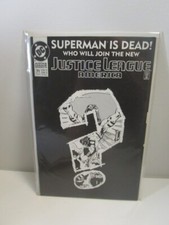 JUSTICE LEAGUE OF AMERICA # 71 Feb 1993 SUPERMAN IS DEAD D.C BAGGED BOARDED