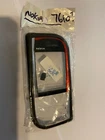 Nokia 7610 Front Housing Cover Original Black Chrome Orange *Detached Clip