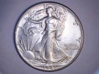 1941, US Walking Liberty Half , Uncirculated, .36169 oz slv   (US-7364)