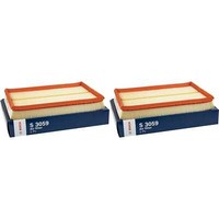 2X Bosch Luftfilter 1 457 433 059 Air Filter