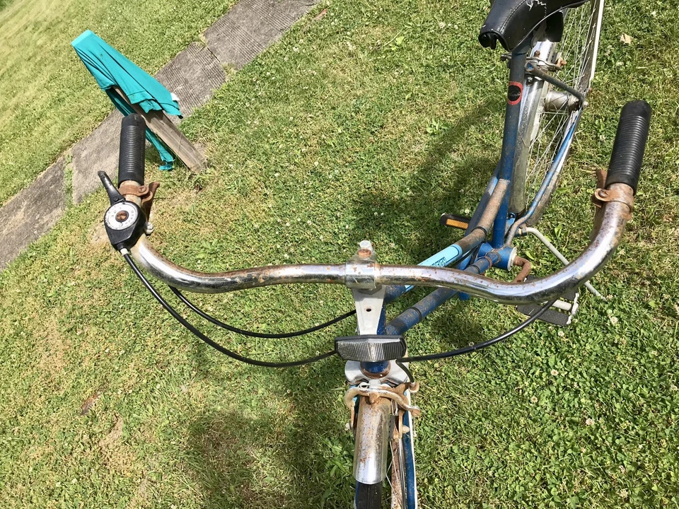 Vintage Columbia Bromleigh Feminino 3 Velocidades 26” Bicicleta Pickup Local - Imagem 3 de 4