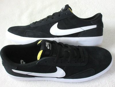 Nike Men's SB Heritage Vulc Classic Skate Shoes Black White Size 14 NIB
