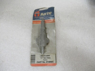 M8 Tempo Marine 473MMC Mercury 1/4'' Quick Connector OEM New Factory Boat Parts