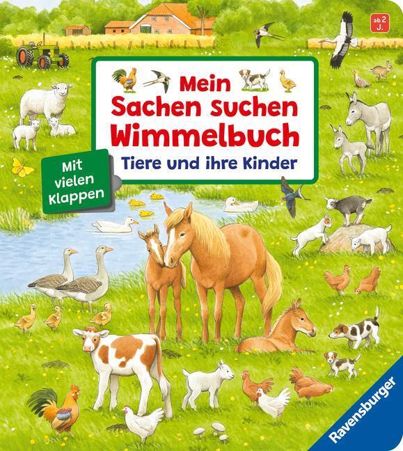 Thumbnail - Mein Sachen Suchen Wimmelbuch: Tiere Und Ihre Kinder Susanne