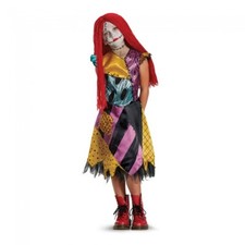 Nightmare Before Christmas Sally Deluxe Child Girls Halloween Costume 21602