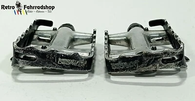 Shimano Deore XT PD-M735 MTB Pedale 299g black BJ 1990 Vintage Made in Japan RAR - Bild 1 von 4