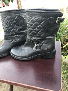 aquatalia mid calf boots